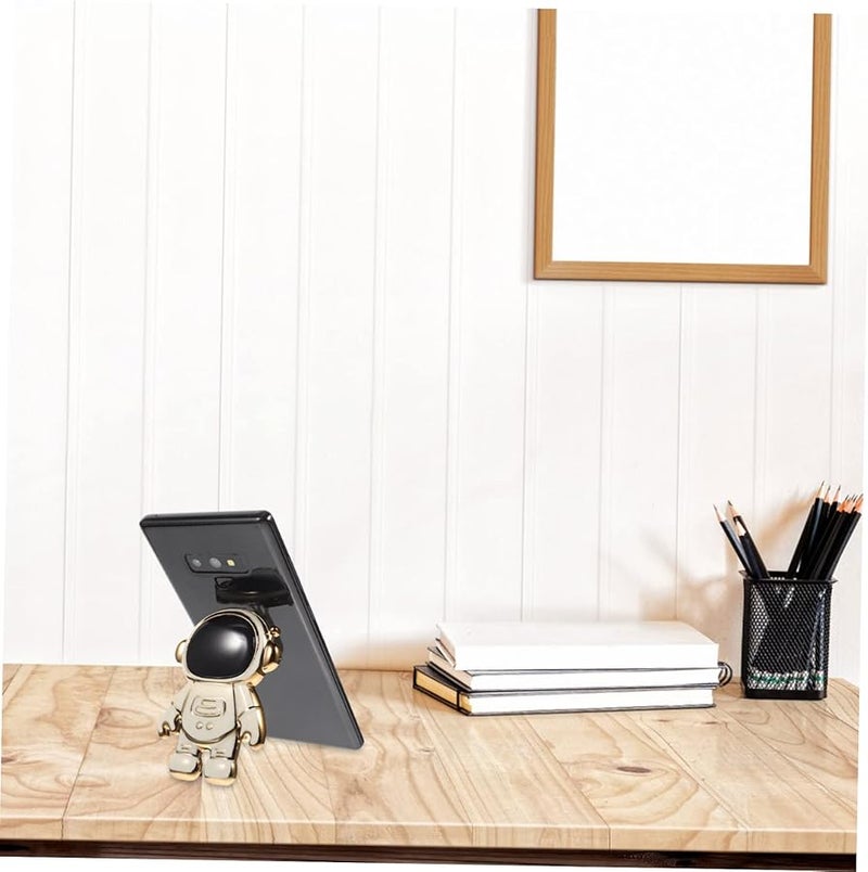 2 Pcs Folding Astronaut Phone Holder Creative Cartoon Mobile Stand For Phone Tablet Desktop Office Home Decor - Image 3